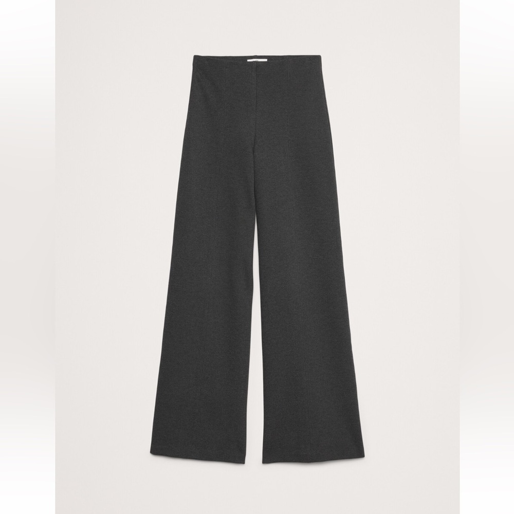Black Banana Republic Wide-Leg Everywhere Ponte Pants - Picture 7 of 13